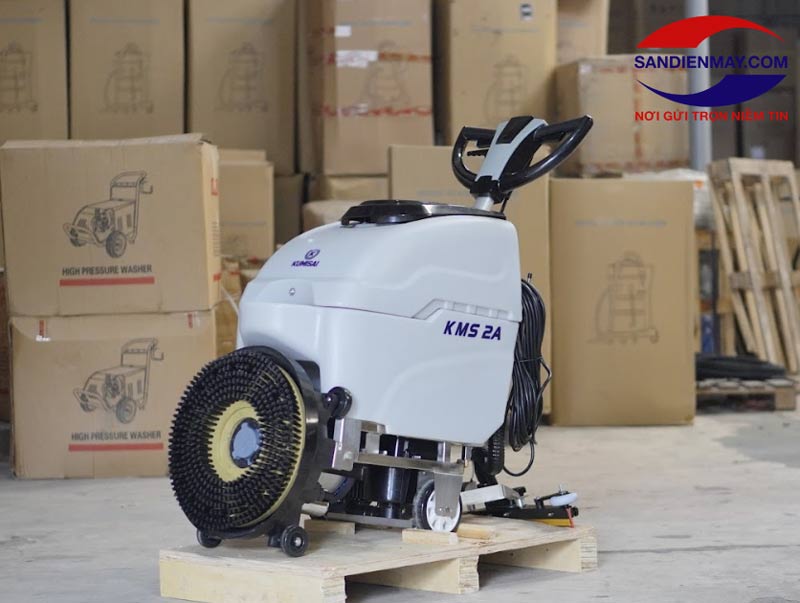Máy chà sàn thương hiệu Kumisai KMS 2A (cánh bướm)